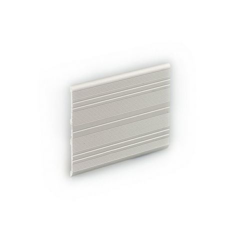 Фото Торцевая планка алюминиевая для террасной доски 3х70 мм, серебристая (024), 2 м Террасная доска 1