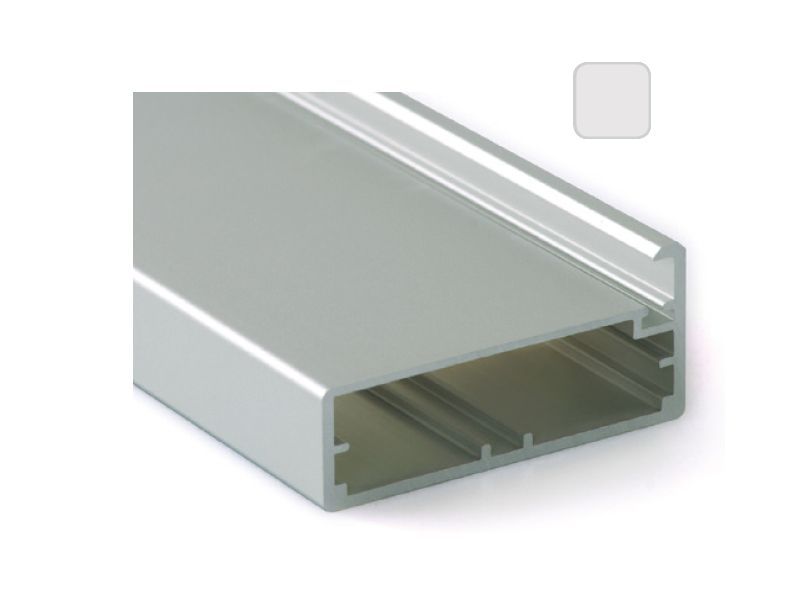 Профиль мебельный 45/4 серебро, 5800 мм для рамочных фасадов