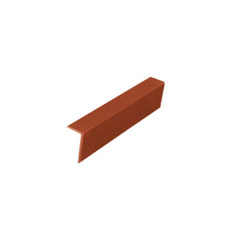 Фото Угловой закрывающий L-профиль красная глина 40х60х4000 мм Террасная доска 1