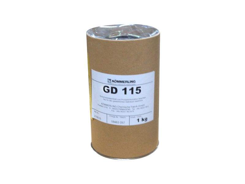 Герметик для стеклопакетов Бутил GD115 серый банка 6.35 кг