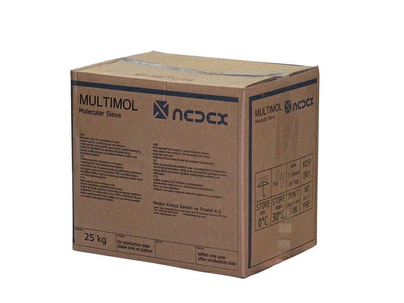 Сито молекулярное MULTIMOL коробка 25 кг 1,0-1,5 mm