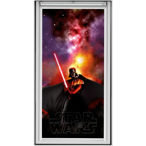 Фото Шторы на мансардные окна Звездная коллекция Star Wars и VELUX цвет 4710 Мансардные окна VELUX 4