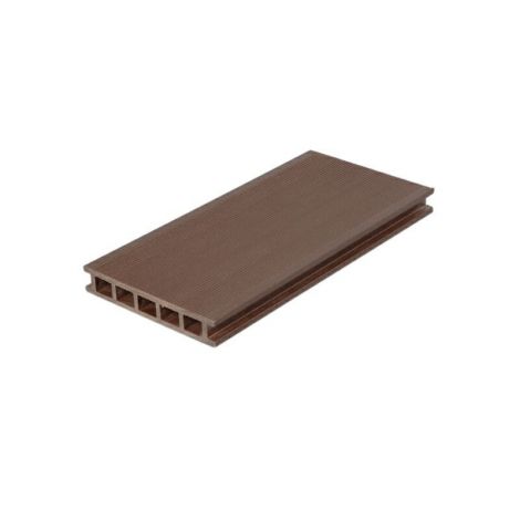Фото Террасная доска ДПК мелкий вельвет тёмный шоколад 25х145х6000 мм Террасная доска 1
